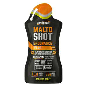 EthicSport Malto Shot Endurance Plus 50 ml - mojito-mięta