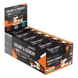 EthicSport Creamy & Crunchy 24 x 30 g - kakaowo-orzechowy