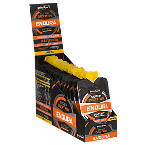 EthicSport Super Dextrin Endura 15 x 60 ml - cytrynowa herbata