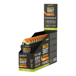 EthicSport Malto Shot Endurance Plus 15 x 50 ml - mojito-mięta