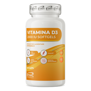 Ethic Nutraceutici Vitamina D3 2000 IU 60 kapsułek